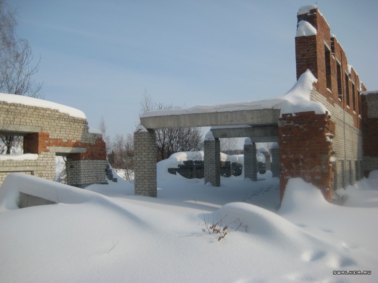 Недостроенный профилакторий, Свердловская область Недостроенный профилакторий, Свердловская область