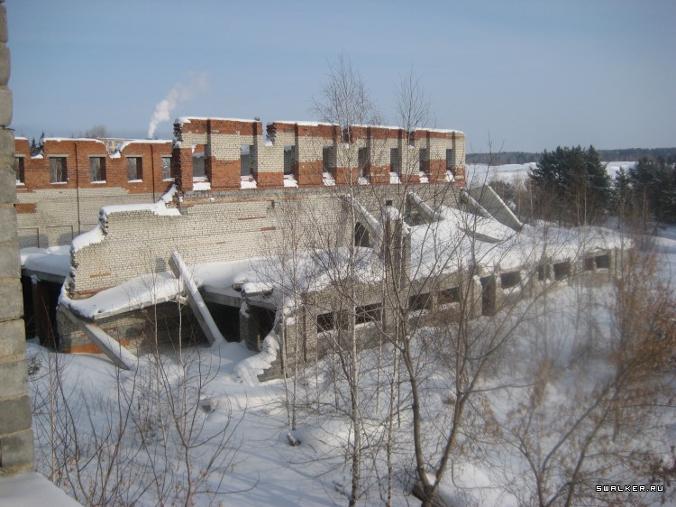 Недостроенный профилакторий, Свердловская область Недостроенный профилакторий, Свердловская область