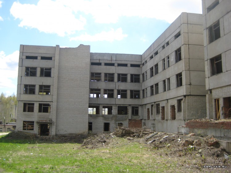 Недостроенная больница, Свердловская область
