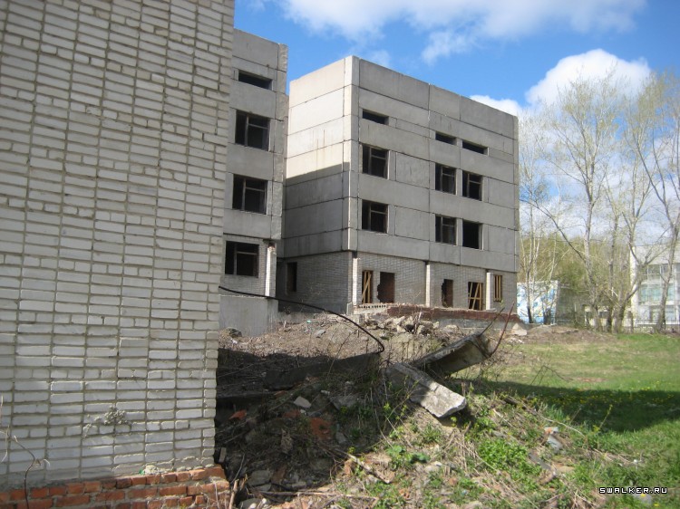 Недостроенная больница, Свердловская область