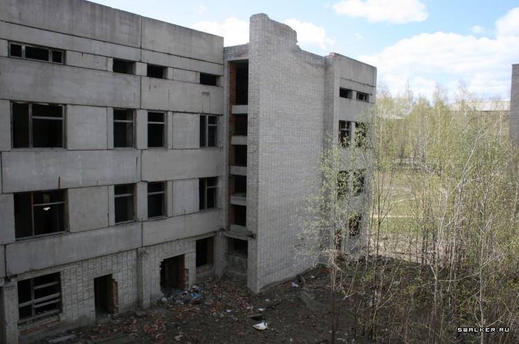 Недостроенная больница, Свердловская область