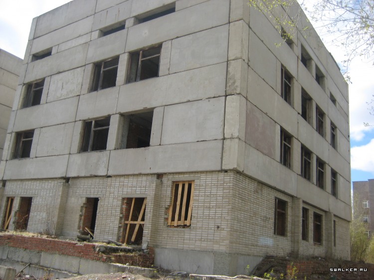 Недостроенная больница, Свердловская область