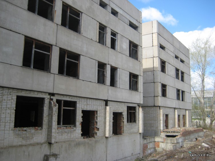 Недостроенная больница, Свердловская область