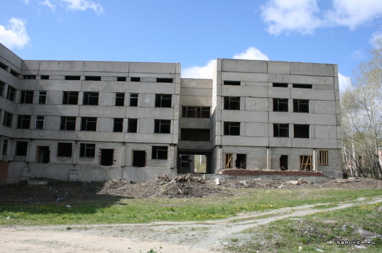 Недостроенная больница, Свердловская область