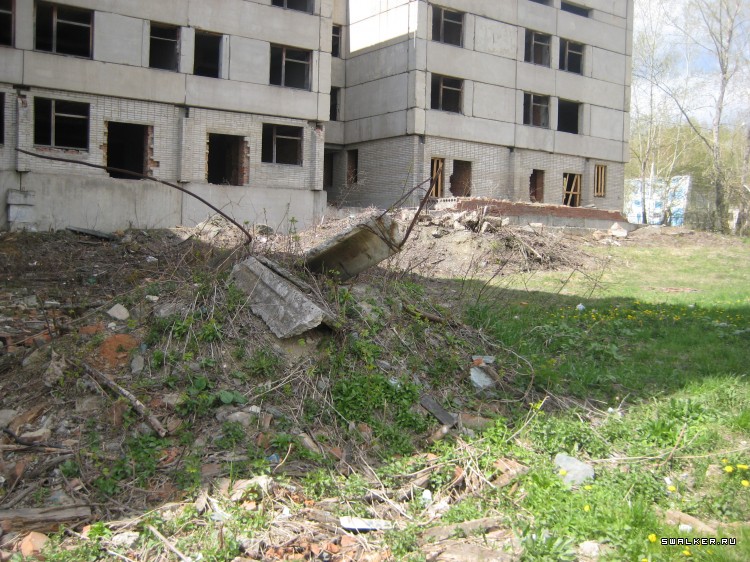 Недостроенная больница, Свердловская область