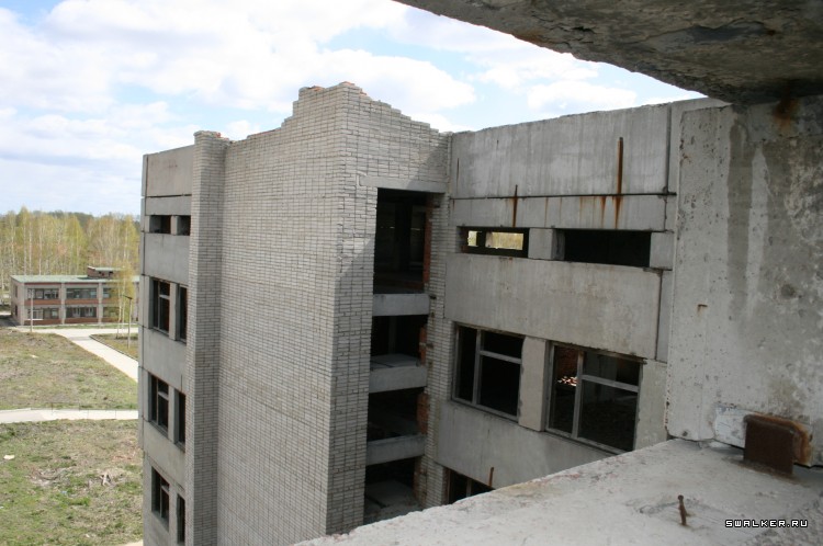 Недостроенная больница, Свердловская область