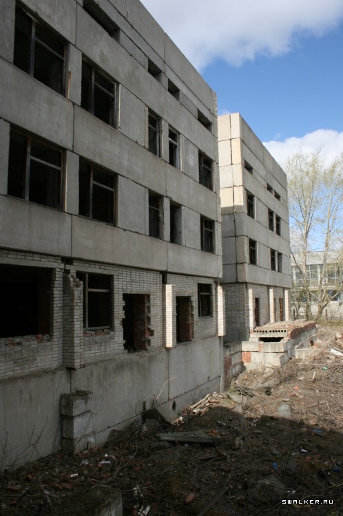 Недостроенная больница, Свердловская область