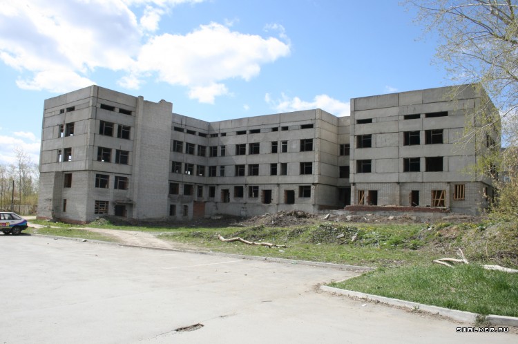 Недостроенная больница, Свердловская область