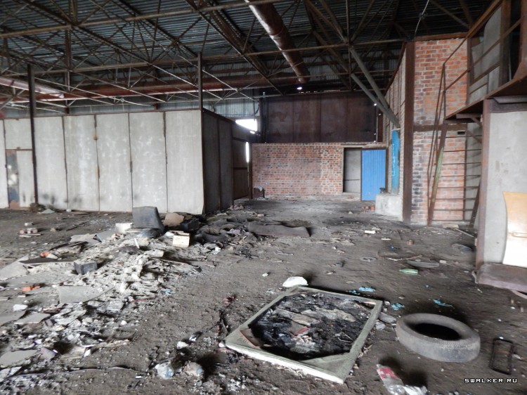 Заброшенная автоколонна, Тамбовская область