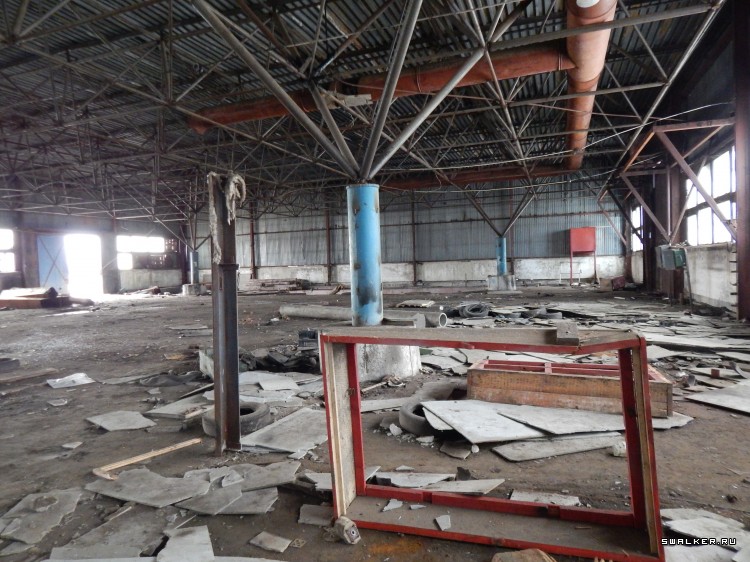 Заброшенная автоколонна, Тамбовская область