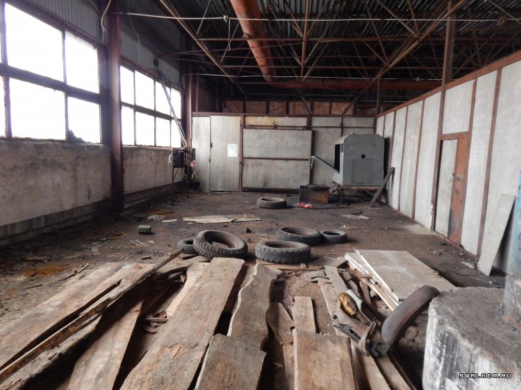 Заброшенная автоколонна, Тамбовская область