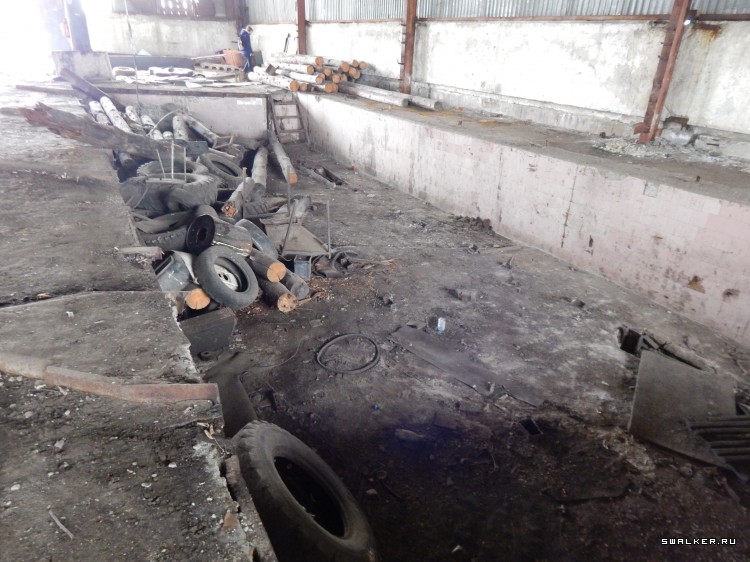 Заброшенная автоколонна, Тамбовская область