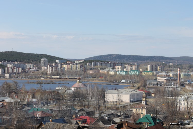 Вид на Новоуральск Вид на Новоуральск