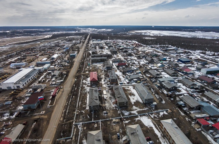 Мирный - город с дырой в земле