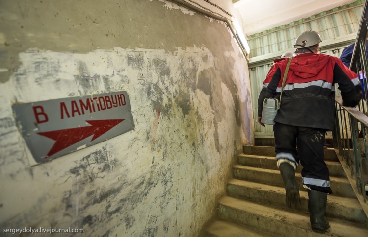 Добыча алмазов, г. Мирный, Якутия