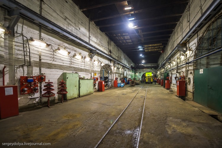 Добыча алмазов, г. Мирный, Якутия