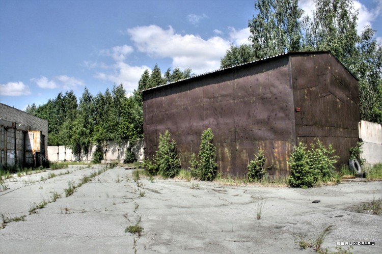 Заброшенное автотранспортное предприятие, Свердловская область