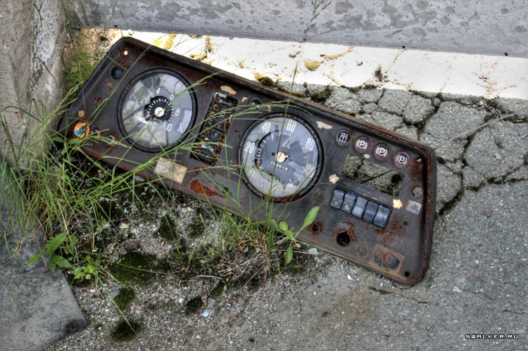 Заброшенное автотранспортное предприятие, Свердловская область