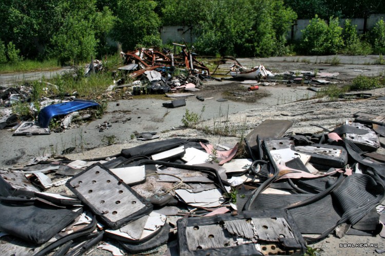 Заброшенное автотранспортное предприятие, Свердловская область