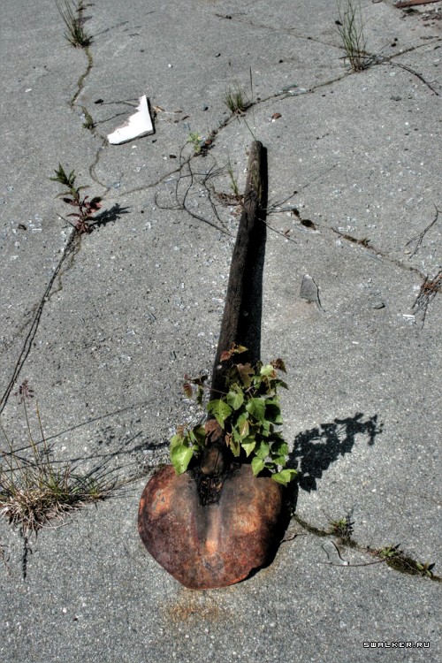 Заброшенное автотранспортное предприятие, Свердловская область