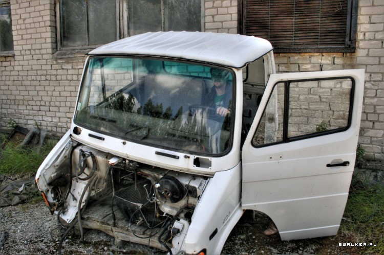 Заброшенное автотранспортное предприятие, Свердловская область