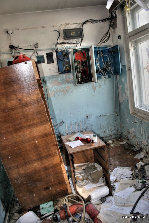 Заброшенное автотранспортное предприятие, Свердловская область