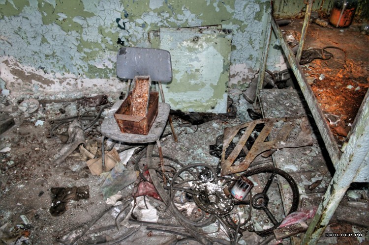 Заброшенное автотранспортное предприятие, Свердловская область