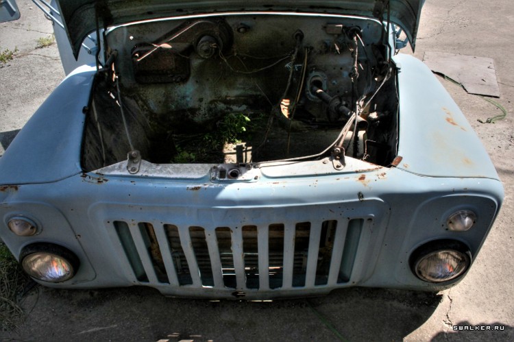 Заброшенное автотранспортное предприятие, Свердловская область