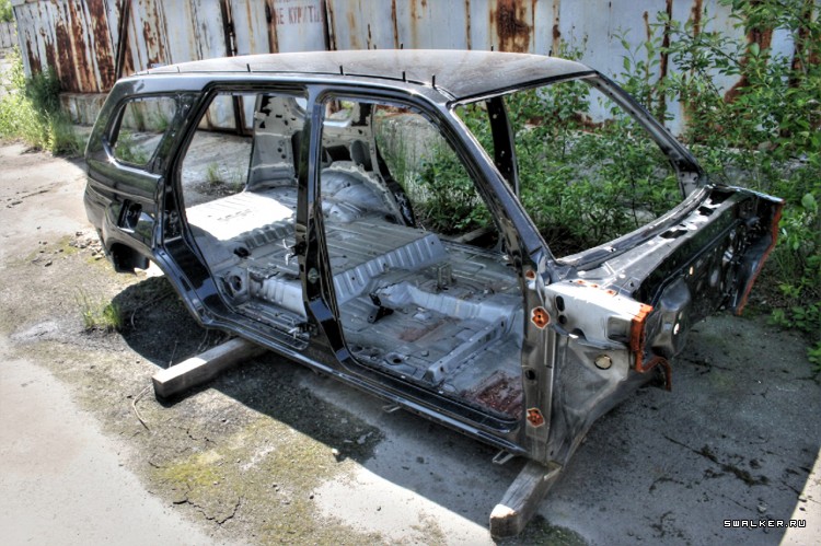 Заброшенное автотранспортное предприятие, Свердловская область