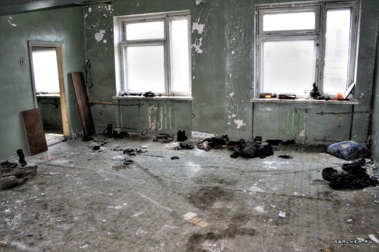 Заброшенное автотранспортное предприятие, Свердловская область