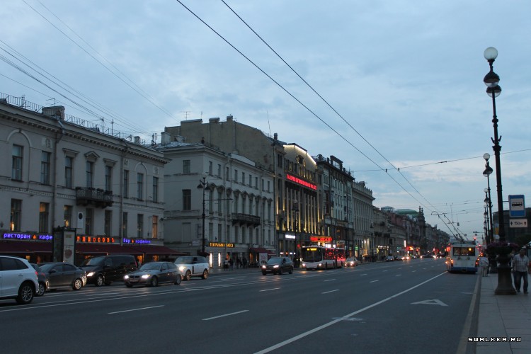 Питер. Ночной город и разводные мосты