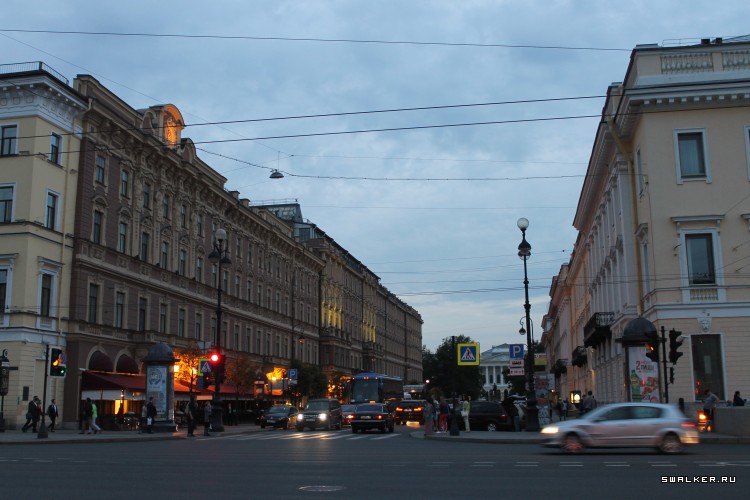 Питер. Ночной город и разводные мосты