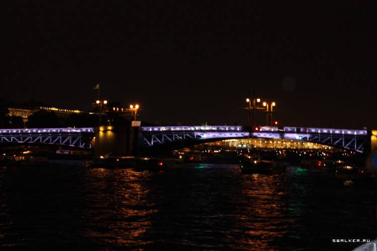 Питер. Ночной город и разводные мосты
