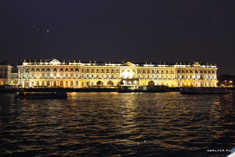 Питер. Ночной город и разводные мосты