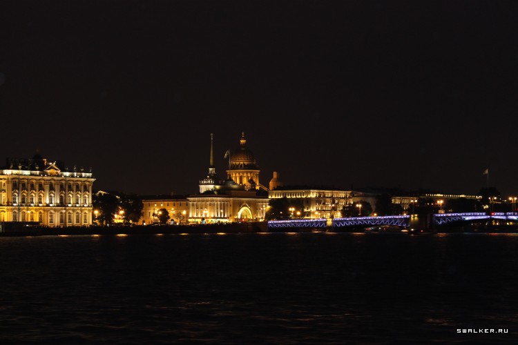Питер. Ночной город и разводные мосты