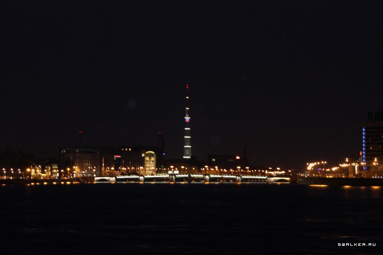 Питер. Ночной город и разводные мосты