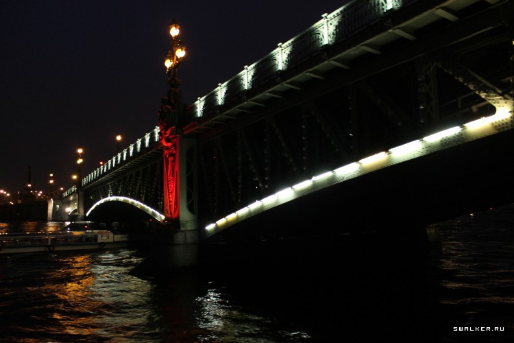 Питер. Ночной город и разводные мосты