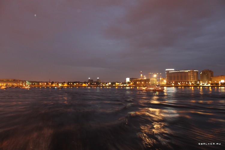 Питер. Ночной город и разводные мосты