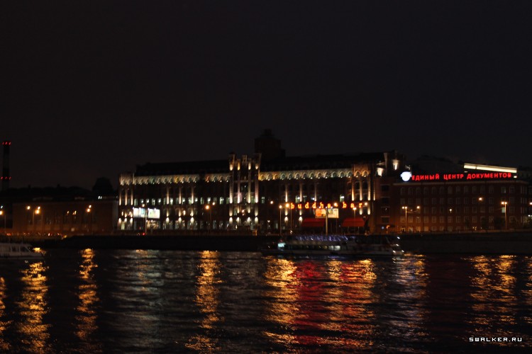 Питер. Ночной город и разводные мосты