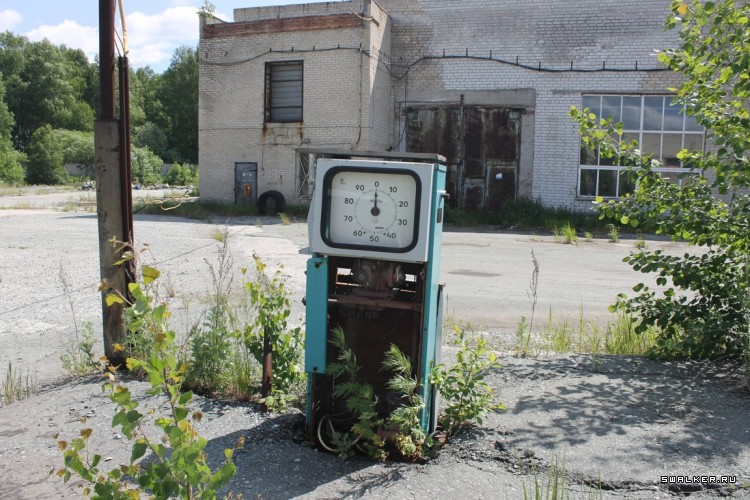 Заброшенное автотранспортное предприятие, Свердловская область