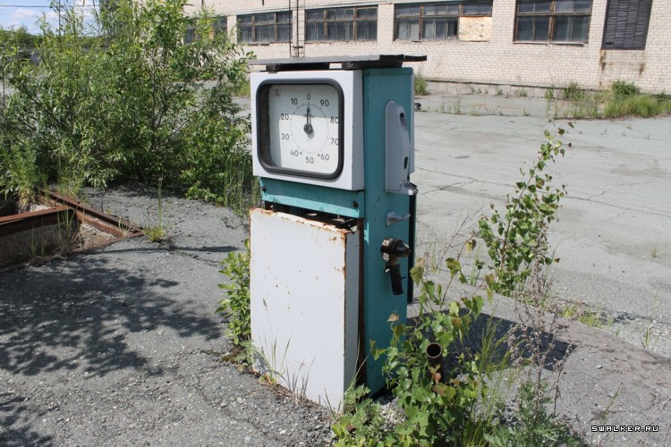 Заброшенное автотранспортное предприятие, Свердловская область