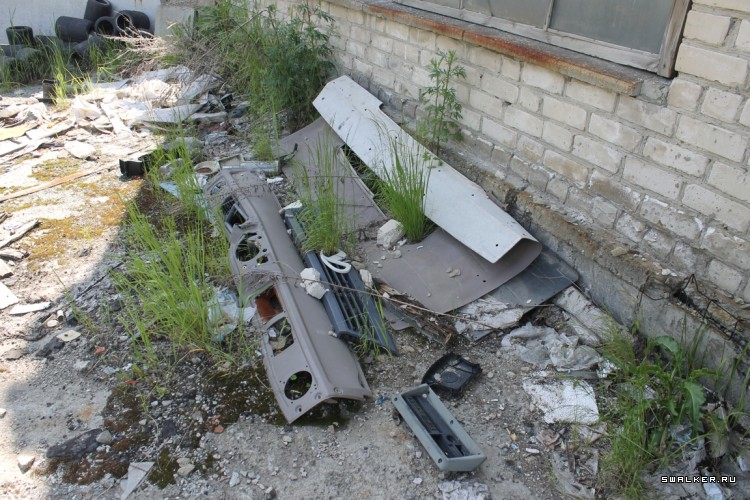 Заброшенное автотранспортное предприятие, Свердловская область