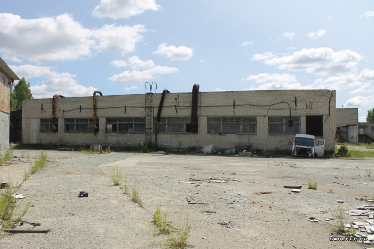 Заброшенное автотранспортное предприятие, Свердловская область