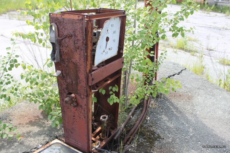 Заброшенное автотранспортное предприятие, Свердловская область