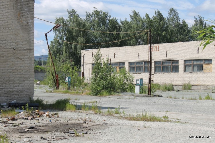 Заброшенное автотранспортное предприятие, Свердловская область