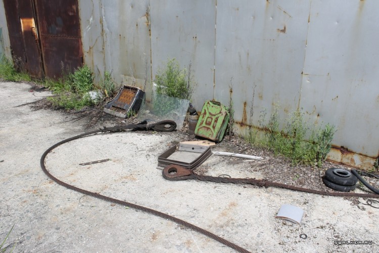 Заброшенное автотранспортное предприятие, Свердловская область