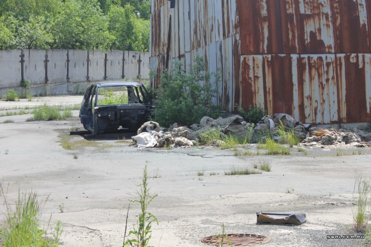 Заброшенное автотранспортное предприятие, Свердловская область
