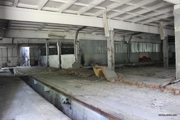 Заброшенное автотранспортное предприятие, Свердловская область