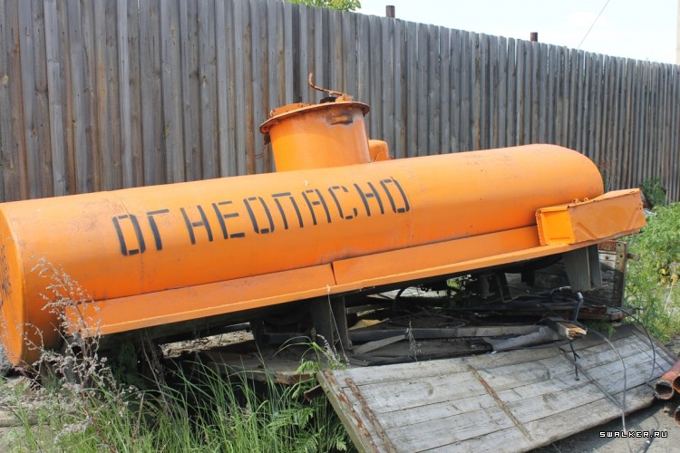 Заброшенное автотранспортное предприятие, Свердловская область