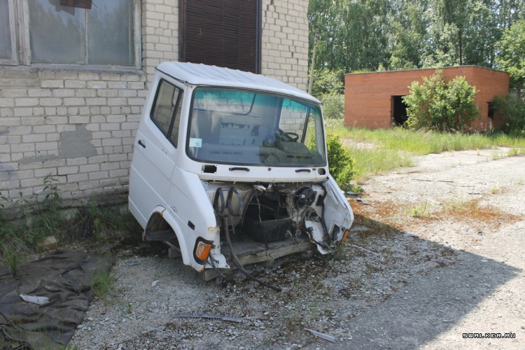 Заброшенное автотранспортное предприятие, Свердловская область